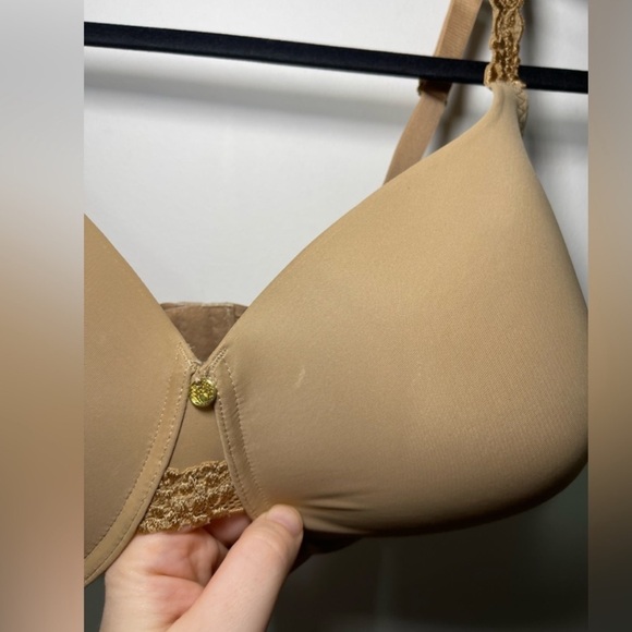 NATORI Nude Pure Lux Underwire Lace Bra - 38DDD - Picture 3 of 7